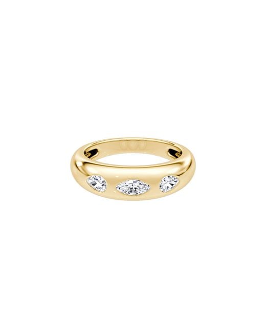 Vrai Metallic Petra & Meehan 14K Lab-Grown Diamond Ring