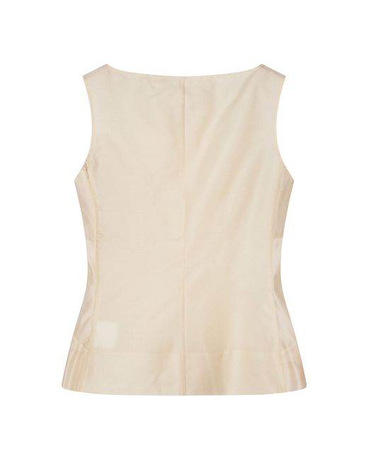 MARK KENLY DOMINO TAN ニット ベスト Wool vest Mark Kenly Domino Tan Black size 38 FR in Wool