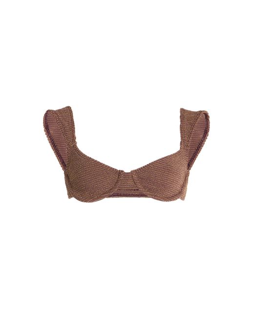 Bondeye Brown X Georgia Fowler Balconette Bikini Top