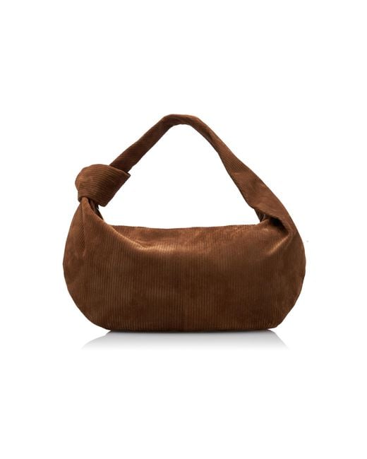 Bottega Veneta Brown The Small Jodie Corduroy Bag