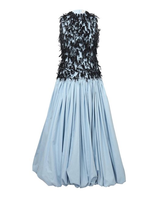 Chorus Blue Nadia Cotton Maxi Dress