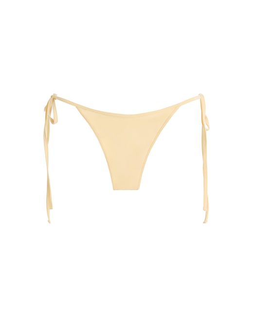 Ay Que Calor White Exclusive La Isla Lea Bikini Bottom