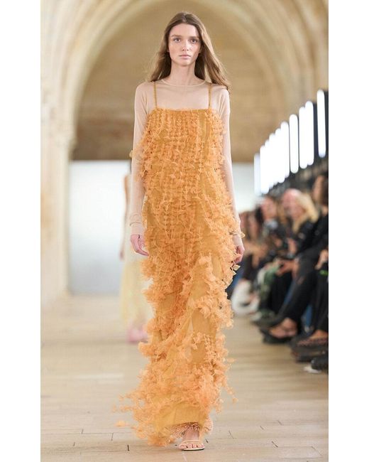 Aje. Natural Lola Embellished Maxi Dress