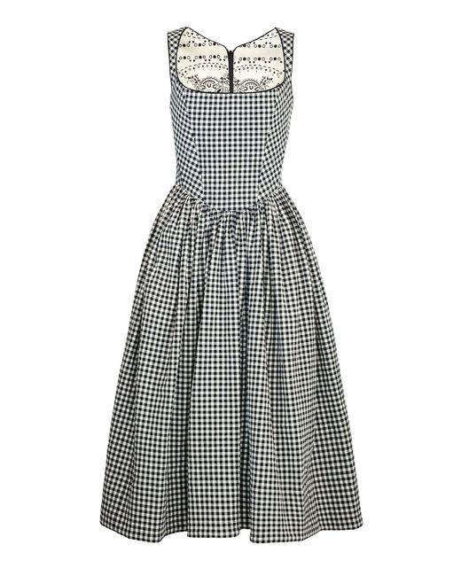Lena Hoschek Multicolor Tessa Cotton-Blend Midi Dress