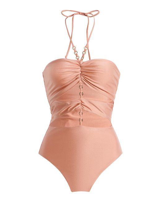 JADE Swim Pink Elia One-Piece Swimsuit