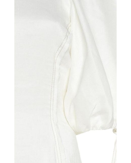 Aje. Overture Laced Ballet Maxi Dress in White | Lyst Australia