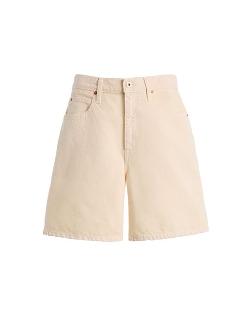 SLVRLAKE Denim Natural Square Denim Shorts