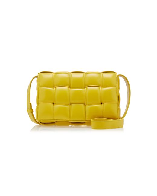 Bottega Veneta Yellow The Padded Cassette Leather Bag