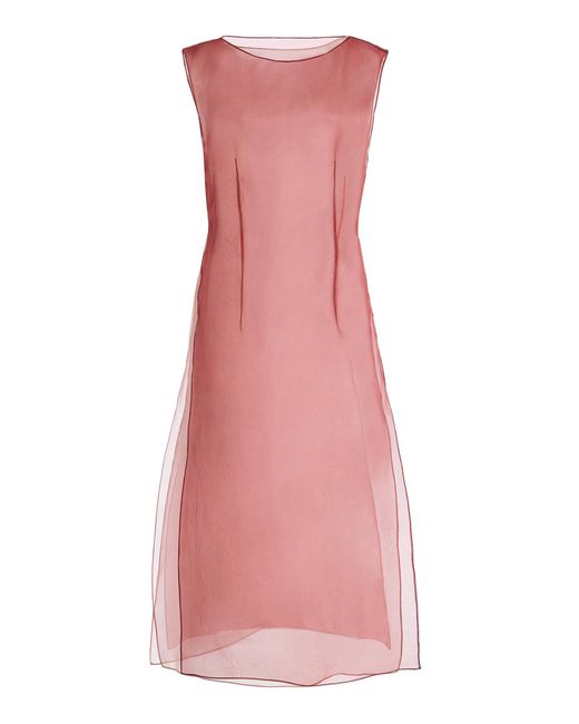 Kallmeyer Pink Avra Layered Silk Top
