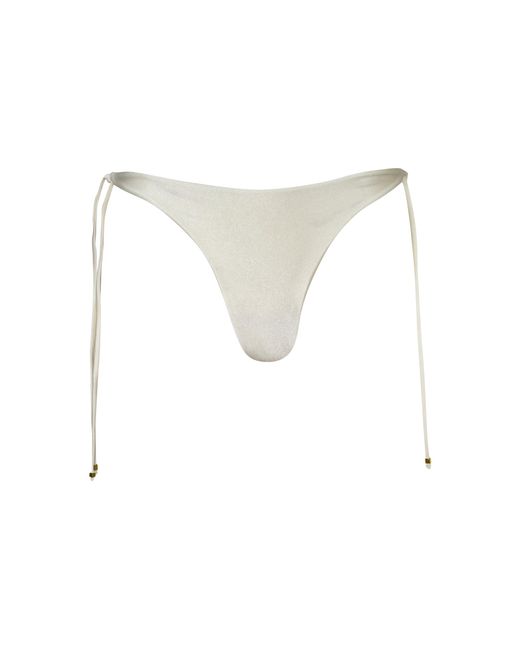 Baobab White Alice String Bikini Bottom