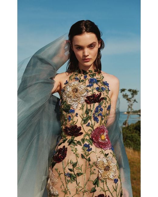 【日本入手困難】Embroidered tulle mini-dress ワンピース floral print tulle dress – BUNNY APARTMENT