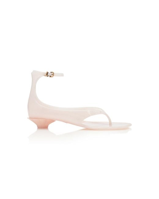Chloé Pink Jelly Sandals