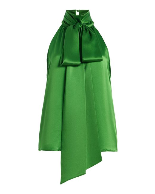 Franchise Green Susan Silk Blouse