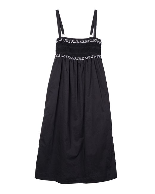 Ciao Lucia Black Dalla Cotton Dress