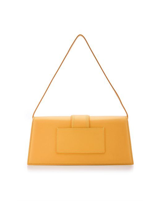 Jacquemus Orange Le Bambino Long Leather Shoulder Bag