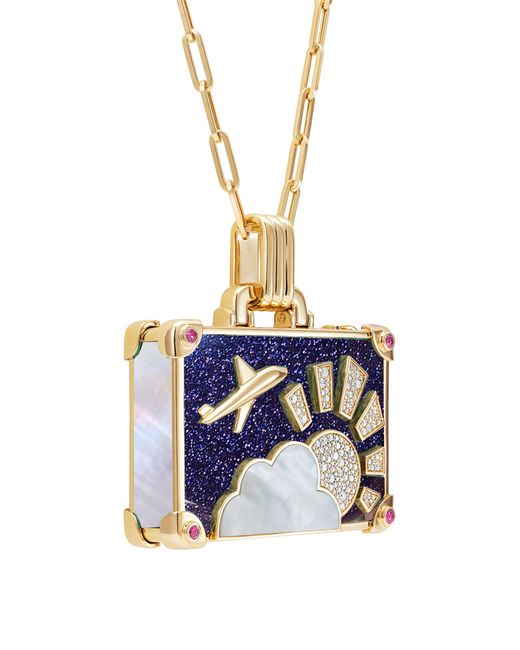 Nevernot Blue Game Changer 14K Necklace