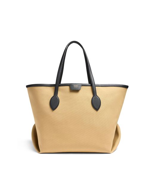 Khaite Natural Amalia Medium Canvas Tote Bag