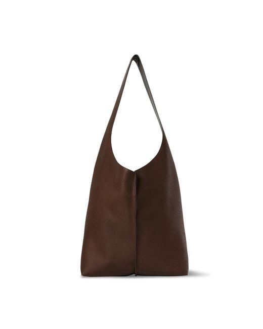 The Row Brown Bindle Stitch Leather Bag
