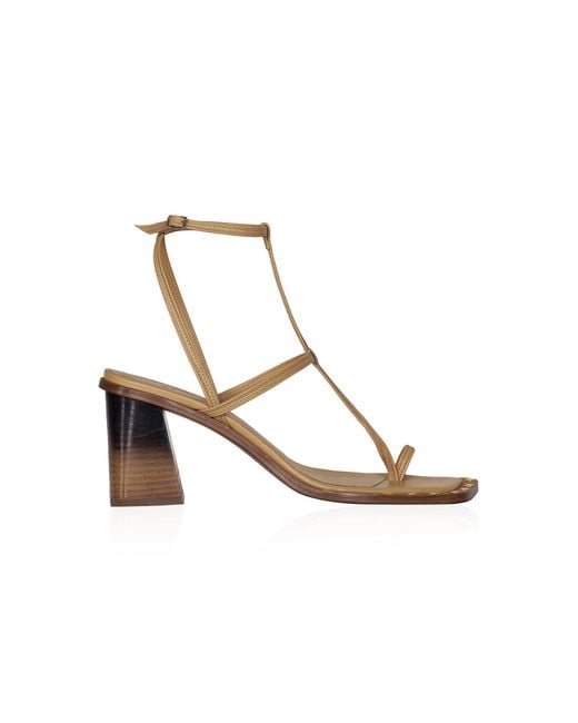 Johanna Ortiz White The Maze Leather Sandals