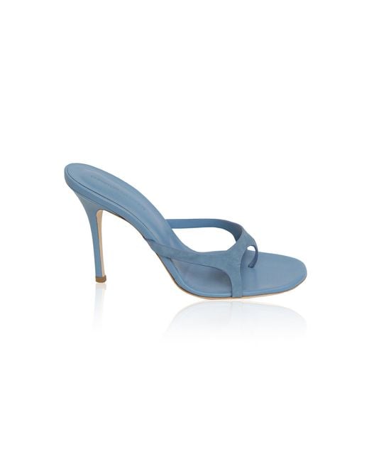 Christopher Esber Blue Alocasia Heel