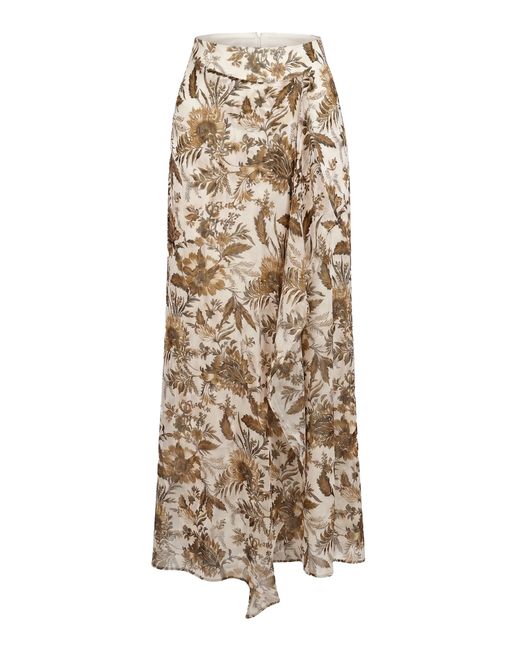 Alexandra Pijut Natural Rosamund Skirt