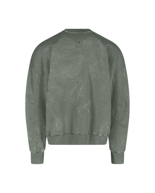 White Sand Green Sweaters for men