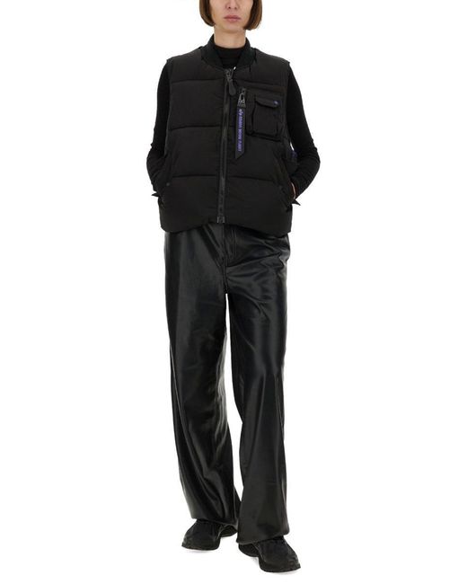 Alpha Industries Black Sleeveless "Ma-1"