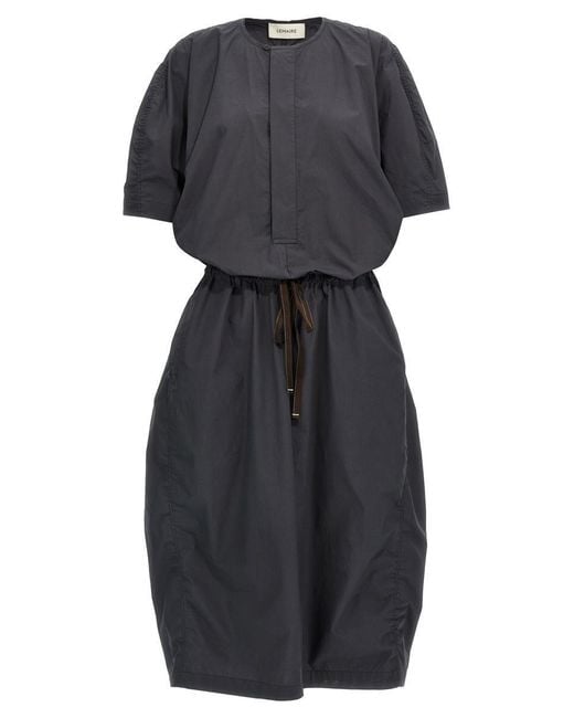 Lemaire Black 'Parachute' Dress