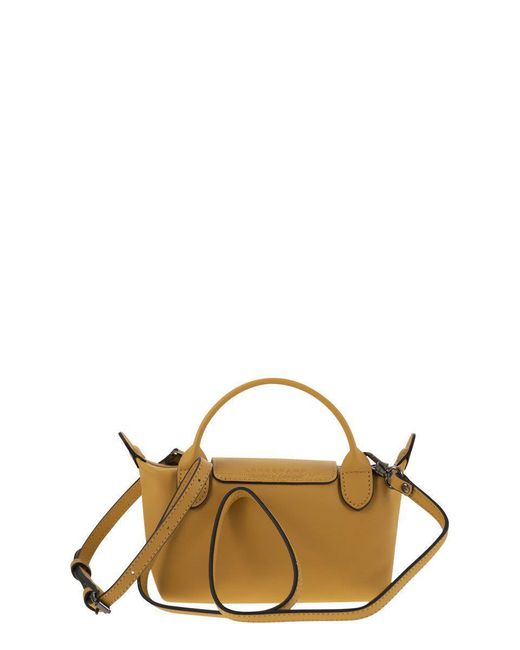 Longchamp Brown Le Pliage Xtra Xs