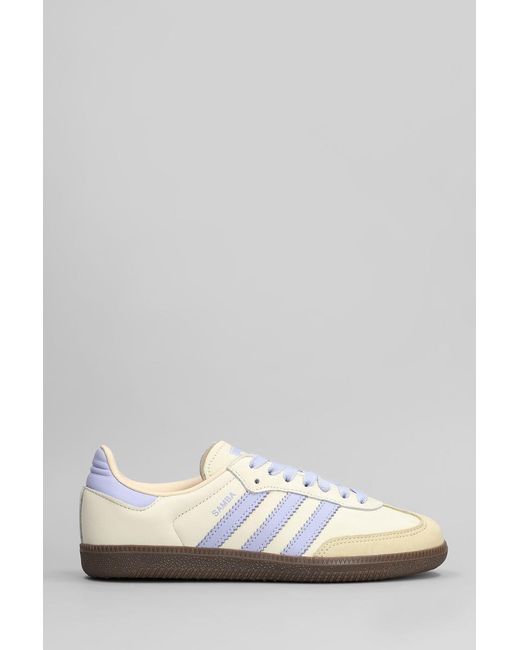 Adidas Gray Samba Og Sneakers