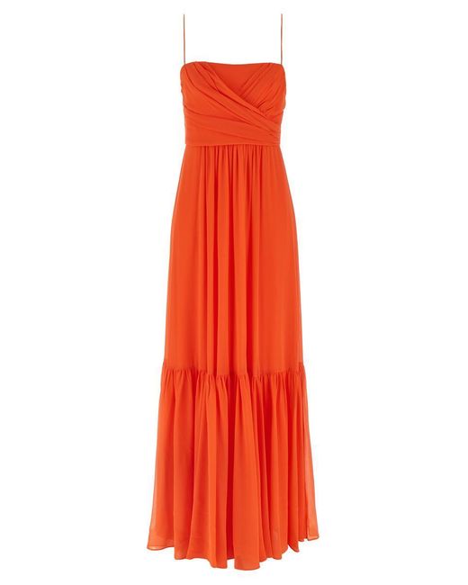 【関税込み】MAX MARA STUDIO PIOPPO' DRESS Max Mara 'Pioppo' Dress in Red | Lyst UK