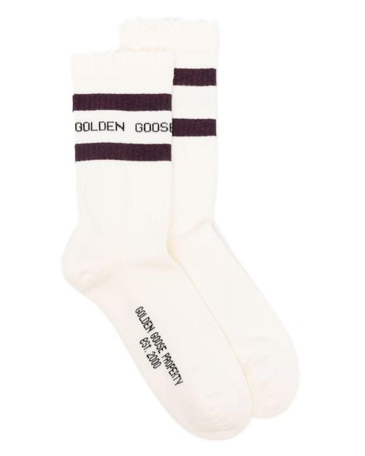 Golden Goose Deluxe Brand White Socks