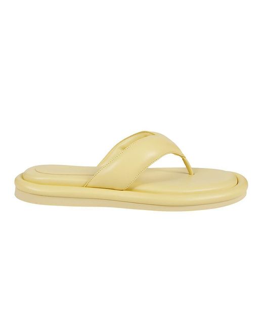 Gia Borghini Yellow Slippers