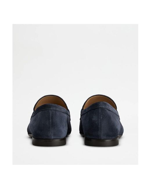 Tod's Blue Moccasins for men
