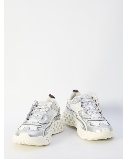 Gucci White Cub3D Sneakers for men