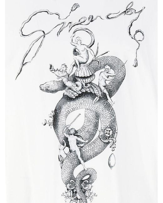 Givenchy White T-Shirts And Polos for men