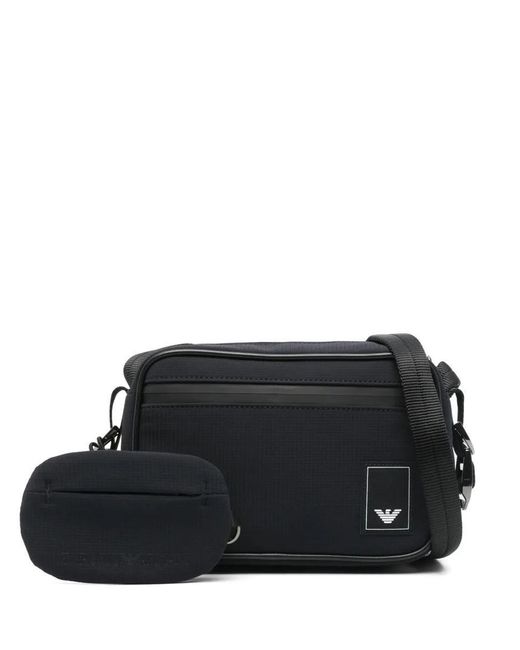 Emporio Armani Black Tech Case Accessories for men