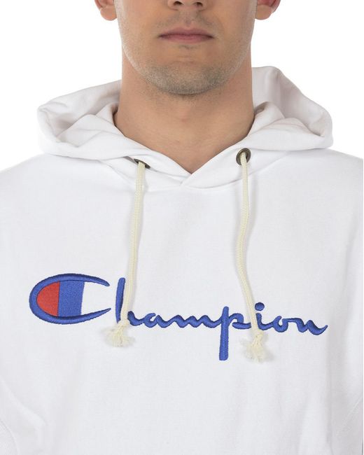 Champion White Sweatshirt Hoodie for men