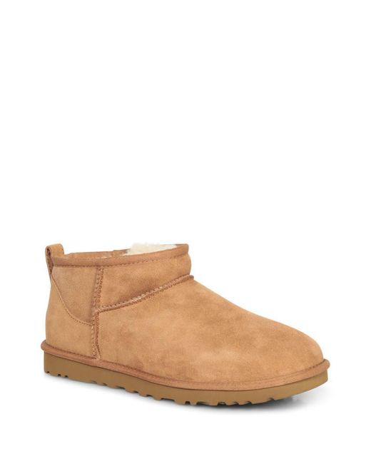 Ugg Brown Classic Ultra Mini Boots for men