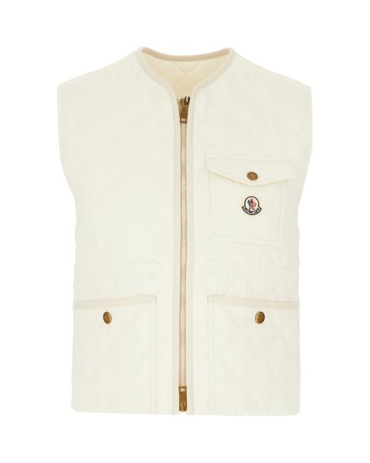 Moncler Natural Jackets & Vests