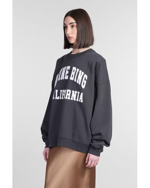 Anine Bing Blue Miles Sweatshirt