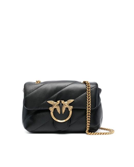 Pinko Black Handbags