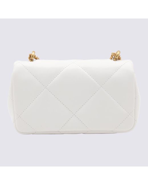 クラッチバッグ Tory Burch  Clutches Women Leather White/Optic White Tory Burch - Ivory Leather 
