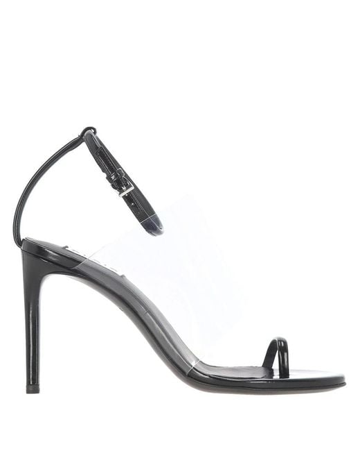 Alaïa Metallic Alaia Sandals
