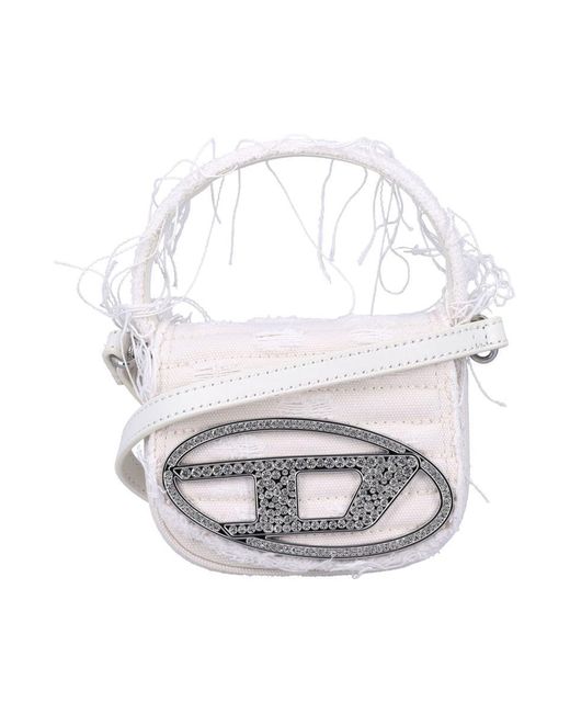 DIESEL 1Dr Xs Bag in White | Lyst