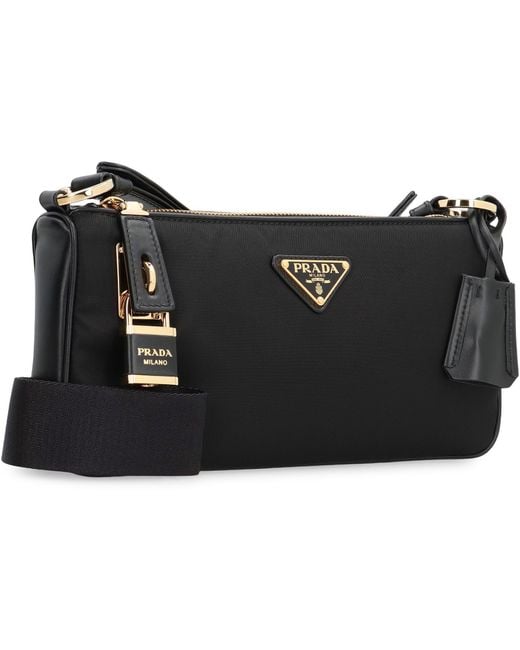 ショルダーバッグ PRADA RE-NYLON SHORDER BAG\t2VH113XOP\t2DMH\tF0002\tNERO Prada Re-Nylon shoulder bag for Men - Black in Qatar | Level