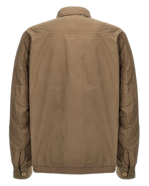 C P Company Green 'Mid Layer' Jacket for men