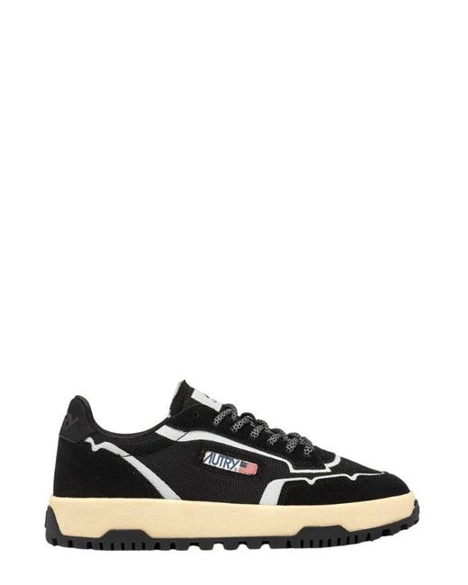 Autry Black Wildpace Low Sneakers for men