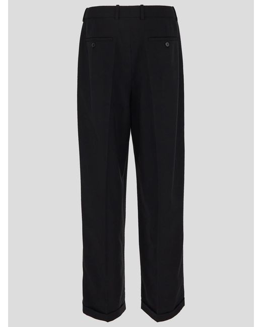 Saint Laurent Trousers in Black for Men | Lyst