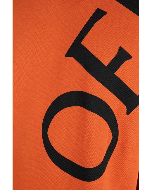Loewe Orange Sweatshirts for men